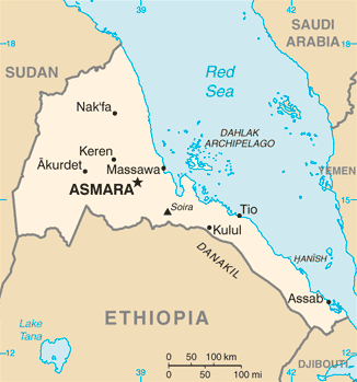 Mapa del Reino de Italia Eritrea-CIA_WFB_Map