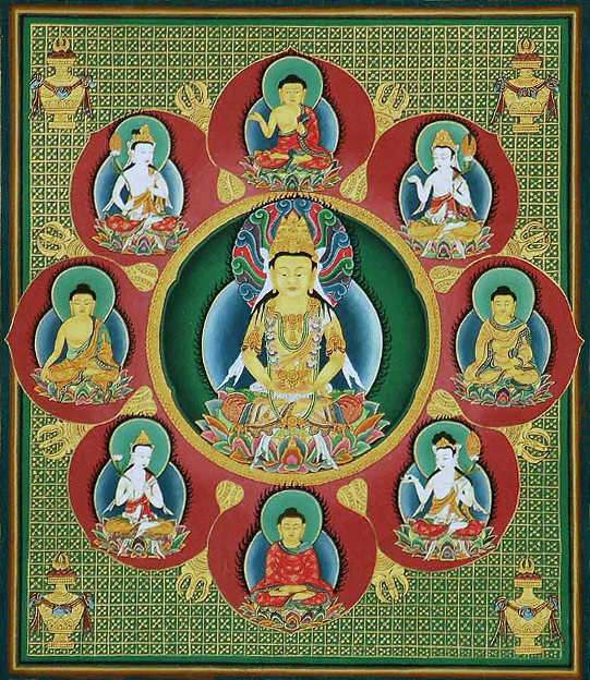 Nouvel hommage à Bouddha Mandala1_detail
