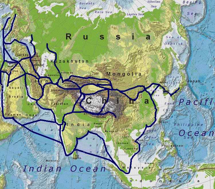 طريق الحرير Silkroutes