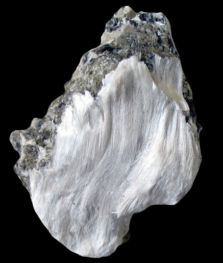 Les 10 minéraux  les plus toxiques de la planète   Asbestos_with_muscovite