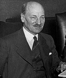 Clement Attlee: Gobierno Mundial ONU (ABC 13/11/1946) Attlee_BW_cropped