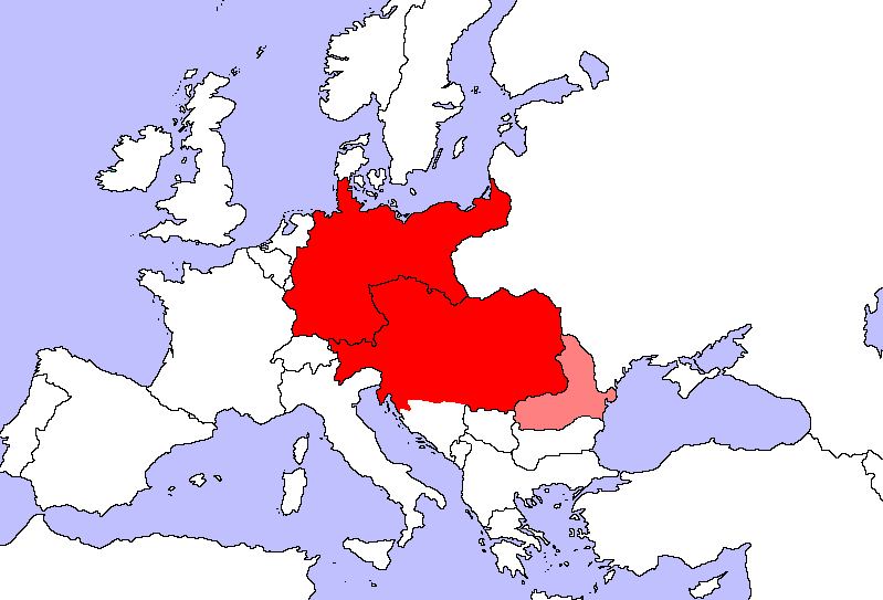 The Imperial German Empire Central_Europe_1902