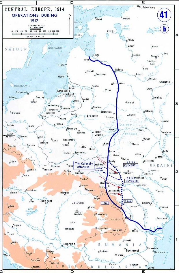 Ofensiva de Kérenski EasternFront1917