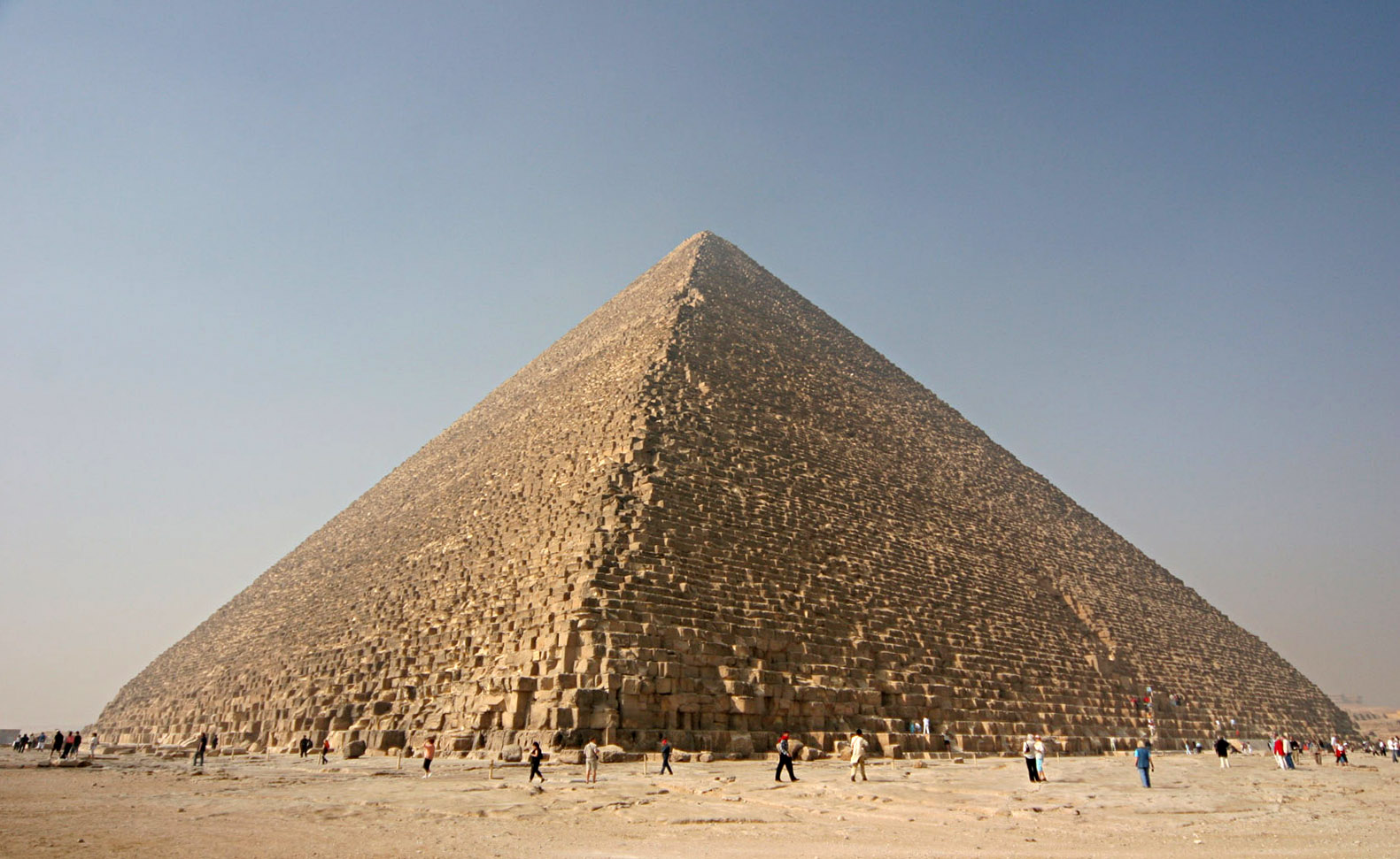 عجائب الدنيا السبع Kheops-Pyramid