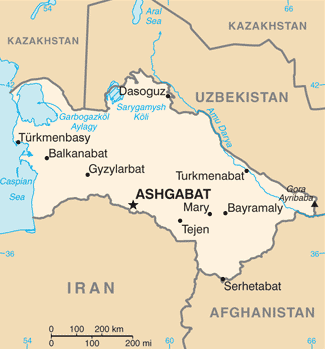 تركستان المحتلة ماذا تعرف عنها ؟؟!! Turkmenistan-map