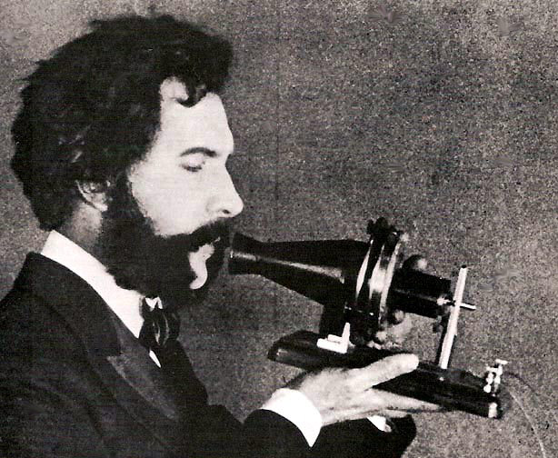 Prvi telefon u Beogradu Actor_portraying_Alexander_Graham_Bell_in_an_AT%26T_promotional_film_(1926)