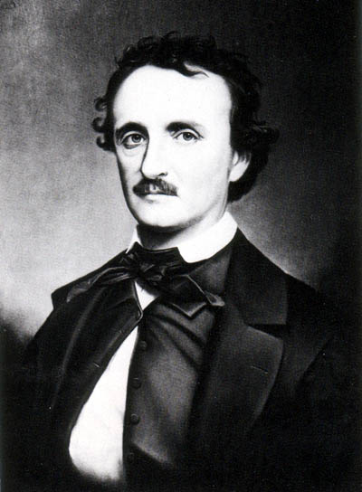 Edgar Allan Poe, su mundo y sus libros. Edgar_Allan_Poe_portrait_B