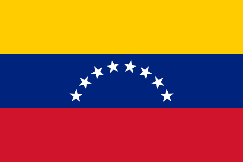 إليكم عواصم الدول و أعلامها 800px-Flag_of_Venezuela.svg