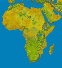 Africa - Continent 200px-Topography_of_africa