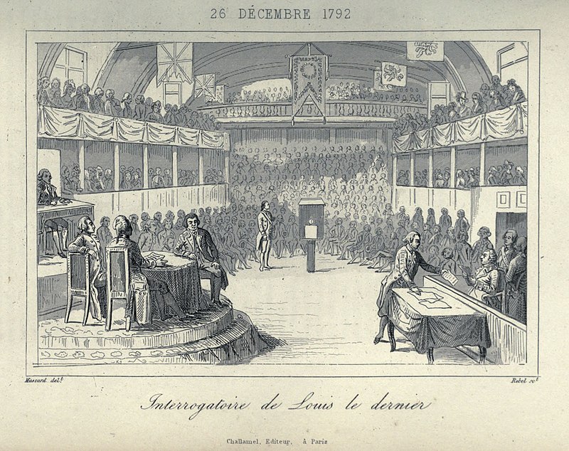 11 décembre 1792: Le procès de Louis XVI débute 800px-ExaminationLouistheLast