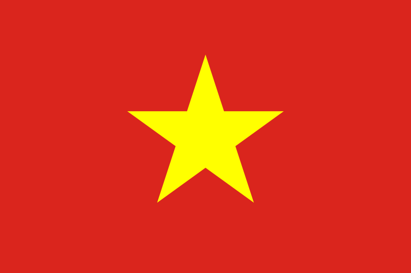Las naciones mas nacionalistas del planeta 800px-Flag_of_Vietnam.svg