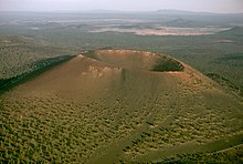 بحث دراسي شامل حول البراكين وأهميتها  220px-Sunset_Crater10