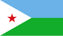 النشيد الوطني الخاص بكل دولة عربية 220px-Flag_of_Djibouti.svg