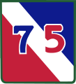 Division insignia of the United States Army 109px-75e_Division_d%27Infanterie_%28USA%29.svg
