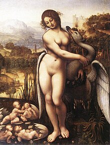 Wer war Leonardo da Vinci 220px-Leda_and_the_Swan_1505-1510