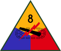 Division insignia of the United States Army 120px-8th_US_Armored_Division_SSI.svg