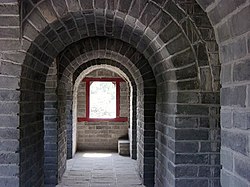 عجائب الدنيا السبع الجديدة 4 (سور الصين العظيم) 250px-InsideGWWatchtower