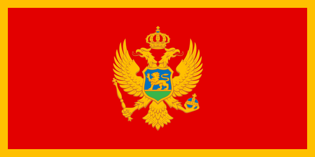 La mejor bandera - Página 2 640px-Flag_of_Montenegro.svg