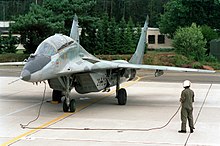 Tìm hiểu về máy bay Liên Xô(cũ)-Nga:Máy Bay Mikoyan-Gurevich Mig 220px-MiG-29_Fulcrum_B_Luftwaffe