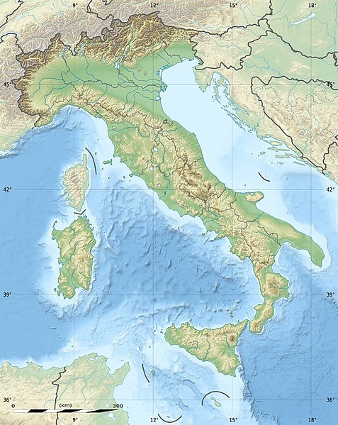 القوات الجوية الايطالية (Italian Air Force )  من الالف الى الياء  477px-Italy_relief_location_map