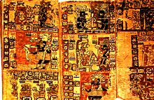 Codex Tro-Cortesianus, de Madrid, maya. 220px-Codex_Tro-Cortesianus