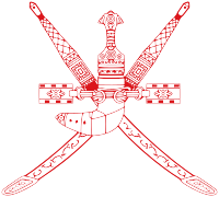 ¤ Topic Officiel ¤ - Page 6 200px-National_emblem_of_Oman.svg