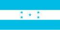 أعلام وعواصم الدول في العالم 125px-Flag_of_Honduras.svg