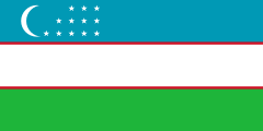 ﭼميعً عـﯜآصمً ﯛ أعلـآمً دﯛل آلعـإألمً . . ¦ ●  240px-Flag_of_Uzbekistan.svg