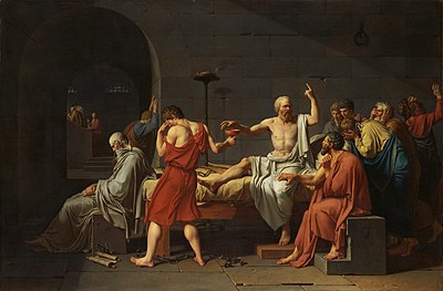 Filozofia  400px-David_-_The_Death_of_Socrates