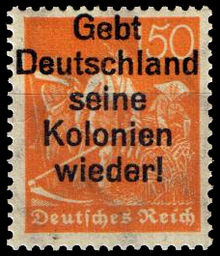 Deutsche Kolonien und Schutzgebiete 220px-Germany150pf1921scott148gebtdeutschland