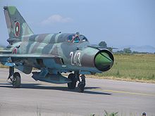 Tìm hiểu về máy bay Liên Xô(cũ)-Nga:Máy Bay Mikoyan-Gurevich Mig 220px-MiG-21_Bulgarian_Air_Force