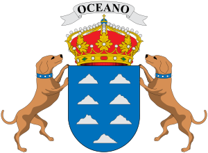 Latinoamerica v/s España 300px-Escudo_de_Canarias.svg