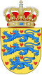 Ficha de DENMARK  [ El Rey ] 60px-National_Coat_of_arms_of_Denmark.svg