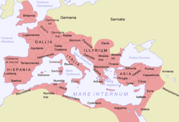الحضارة الرومانية 350px-Roman_Empire_Map