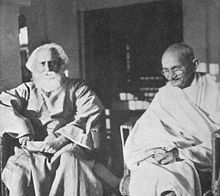  projet Mohandas Karamchand Gandhi 220px-Tagore_Gandhi