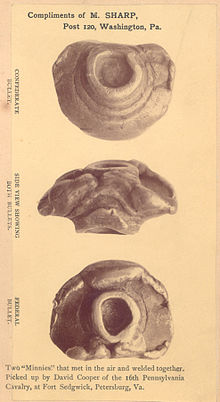  the Civil War  220px-Deux_balles_de_format_dit_%22minnie%22_se_sont_rencontr%C3%A9es_de_front_et_se_sont_soud%C3%A9es_l%27une_%C3%A0_l%27autre