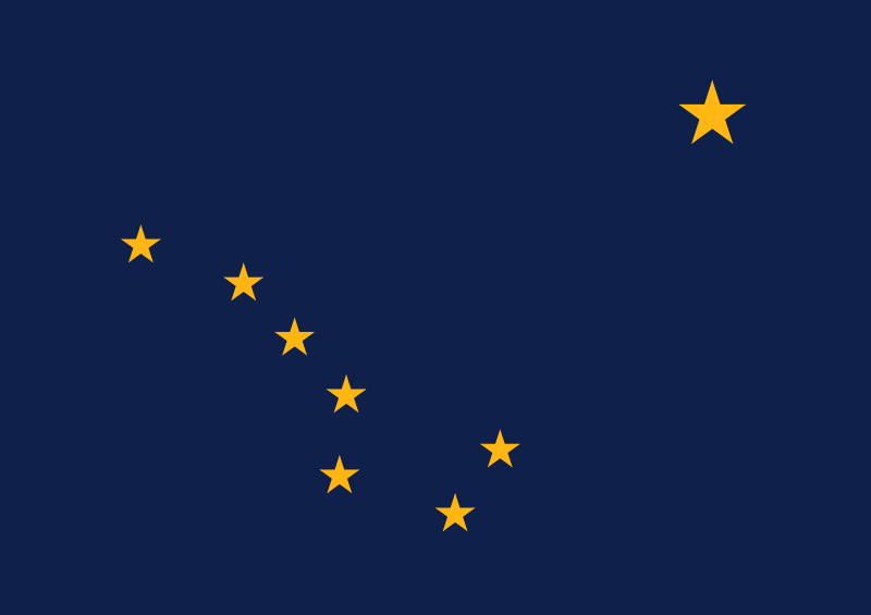 Astronomia quotidiana: banderes 800px-Flag_of_Alaska.svg