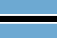 [Pacifique] Rattachement du Lesotho, du Botswana et de la Namibie à l'Afrique du Sud. [Réussie] 200px-Flag_of_Botswana.svg