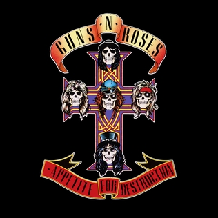 Appetite for Destruction 25th Anniversary GunsnRosesAppetiteforDestructionalbumcover