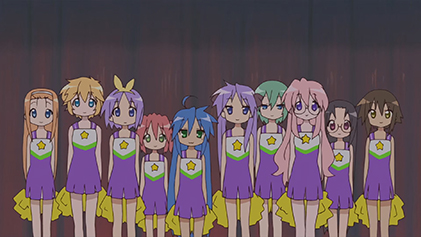 Cosplay Lucky Star pour je sais pas quand Lucky_Star_main_cast