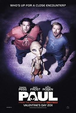 Invación alienígena en el cine. Paul_poster