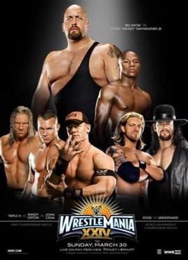 جميع بوسترات المهرجان Wrestlemania WrestleManiaXXIV