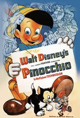 Les âges d'or des Walt Disney Animation Studios Pinocchio-1940-poster