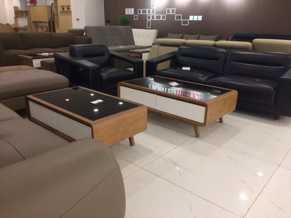 Bàn sofa gỗ đóng xưởng chỉ có tại HOME interior Ban-go-sofa