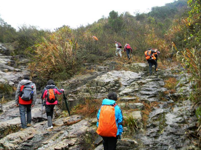 3.13号中雨十四人乱爬樟村乱石坑 一杜山岙，乱石坑大美了  20120312155249906