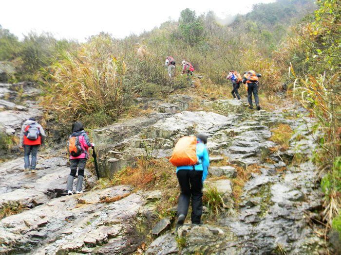 3.13号中雨十四人乱爬樟村乱石坑 一杜山岙，乱石坑大美了  20120312155253781