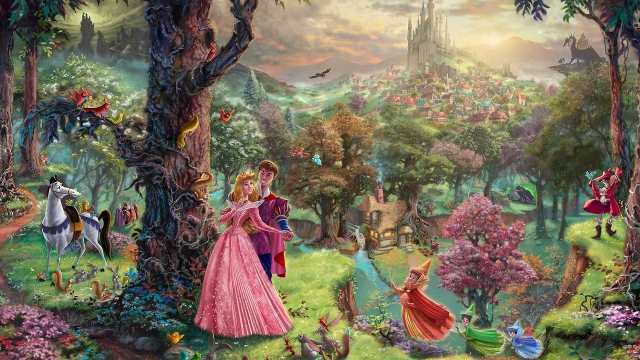 Thomas Kinkade e i suoi Quadri Disney Disney-dreams