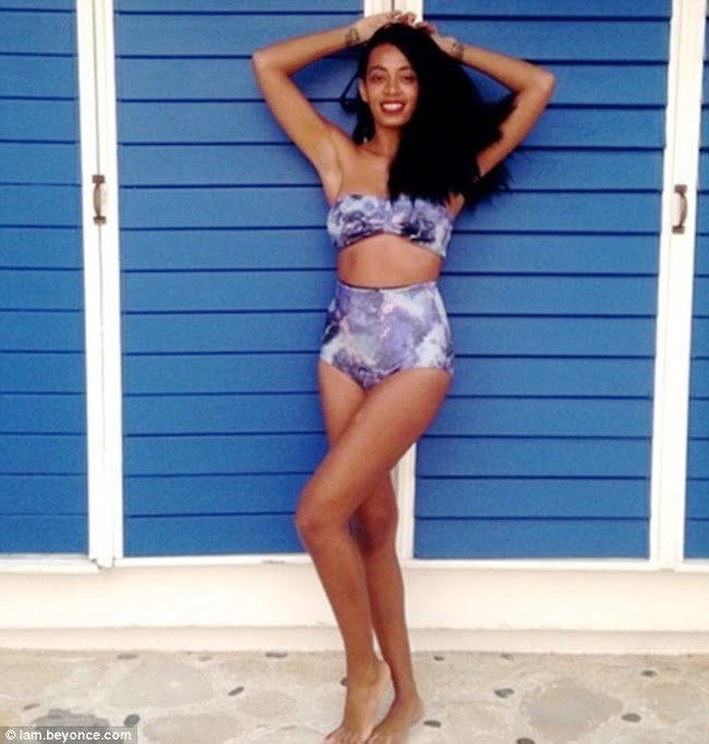 Beyonce Show Off Banging Body In Jamaica While Drinking Jamaica’s Red Stripe Solange-in-Jamaica