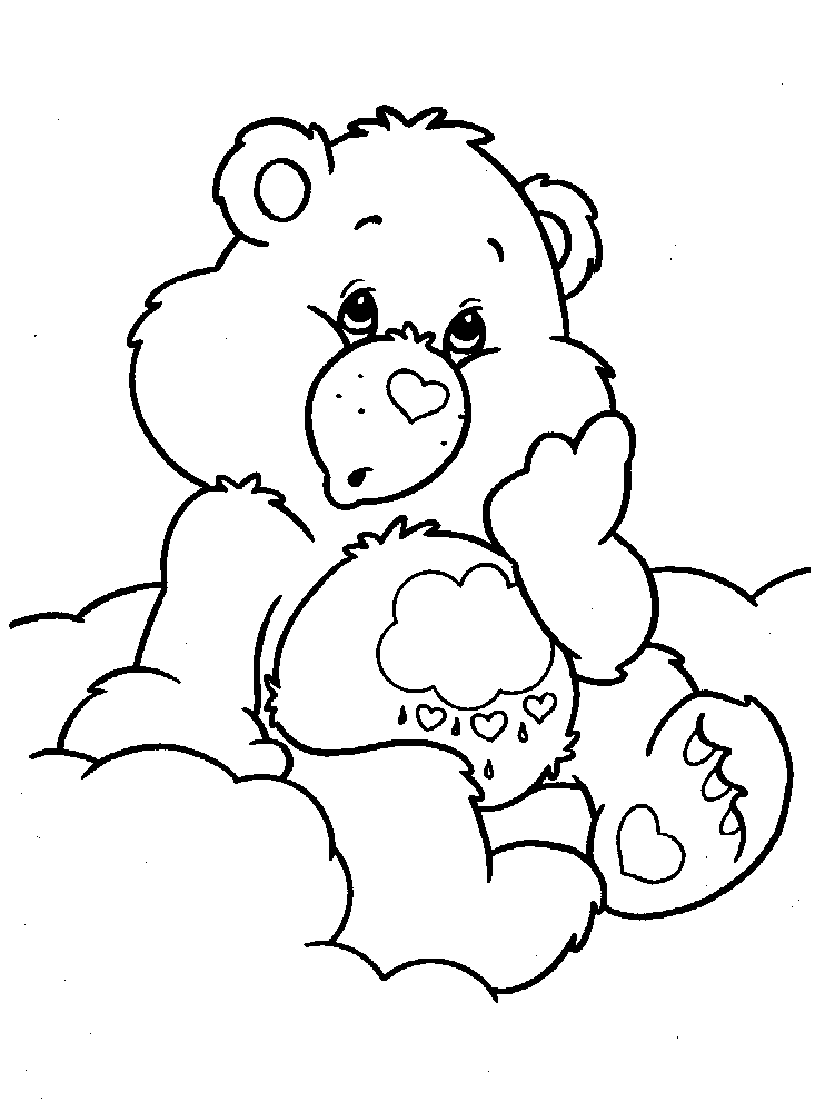 Coloriage Bisounours Coloriage-bisounours-pensee_gif