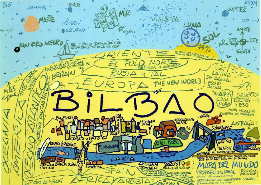 Como llegar a Bilbo Mapamundi-bilbao